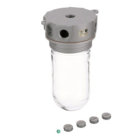 Standard Keil Fixture, Light (Plain Glass) 2310-1002-1000